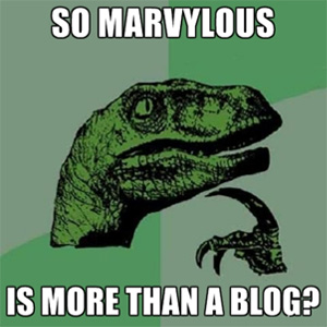 Yes, So Marvylous is a creative web guy too!